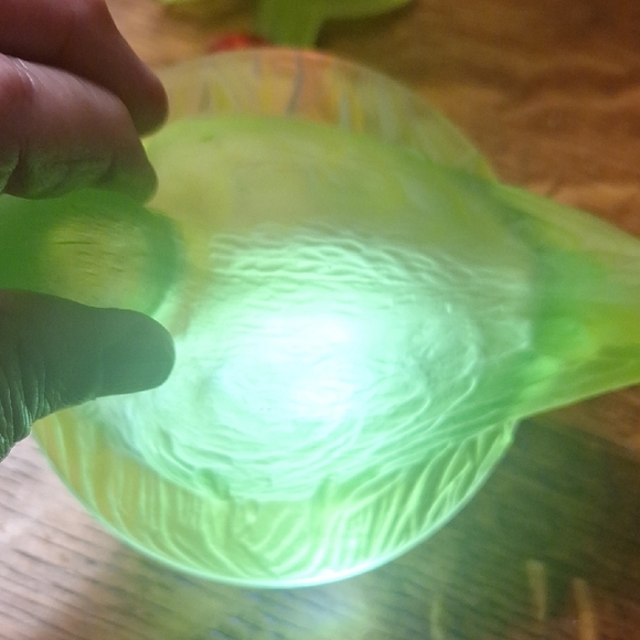 Vintage WESTMORELAND Glass Frosted Glass Candy Disg - Picture 8 of 9